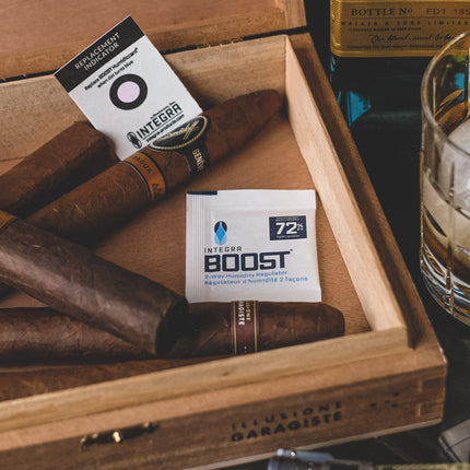 How to use Integra Boost 2-way Humidity Control Packs for Cigar storage?
