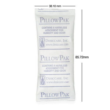 Desiccare Pillow Pak: Silica Gel, 10 Gram