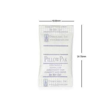 Desiccare Pillow Pak: Silica Gel, 1/2 Gram