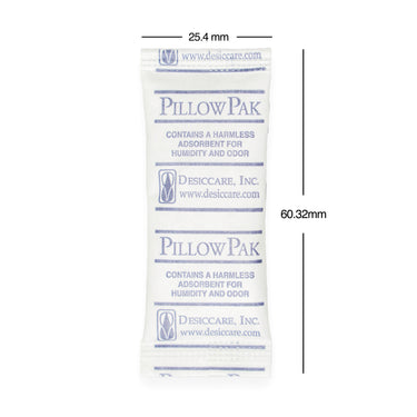 Desiccare Pillow Pak: Silica Gel, 3 Gram