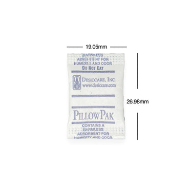 Desiccare Pillow Pak: Silica Gel, 1/4 Gram